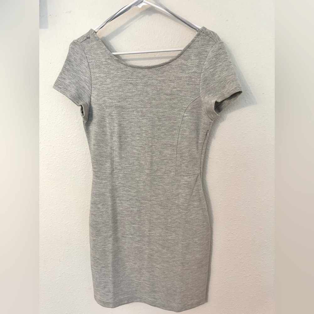 Banana Republic Light Gray Dress
